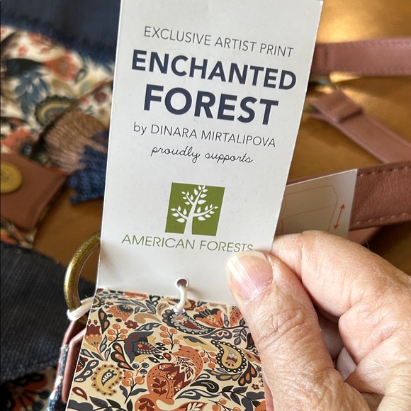 Sakroots Enchanted Forest Tote Patterned Bag - Picture 13 of 13